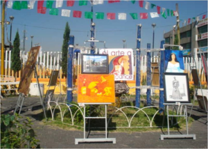 exposición de obra creadores arte a tu alcance